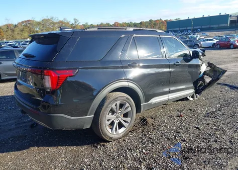 2025 Ford Explorer Active из США, поврежденный, VIN 1FMUK8DH2SGB67296